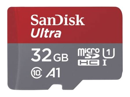 Ultra microSDHC 32GB 120MBsA1 Class 10 UHSI  SD Adapter