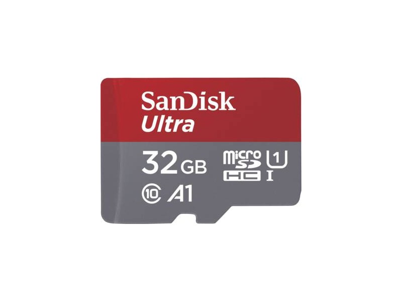 Ultra microSDHC 32GB 120MBsA1 Class 10 UHSI  SD Adapter