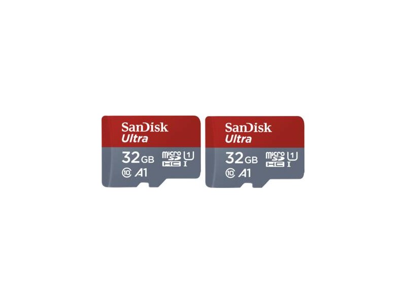 Ultra microSDHC 32GB 120MBsA1 Class 10 UHSI 2er Pack  SD