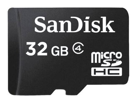 microSDHC 32GB Class 4