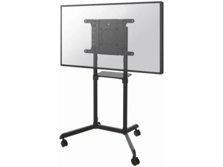 NSM1250BLACK Mobile Flat Screen Floor Stand height 160 cm