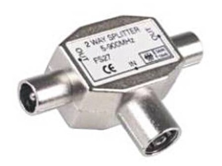 TV SPLITTER 9.5(F)-2X9.5(M)