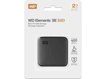 WD Elements SE 2TB Portable SSD