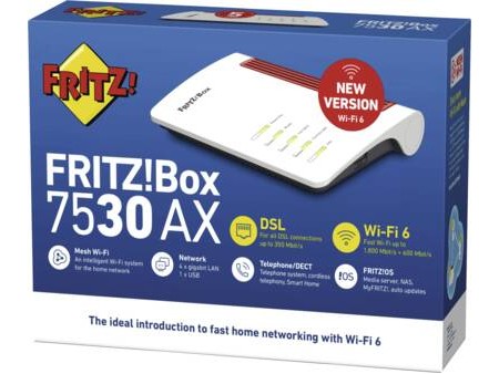 FRITZBox 7530 AX Edition International