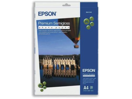 Premium Semigloss Photo Paper. A4 (20 Sheet).