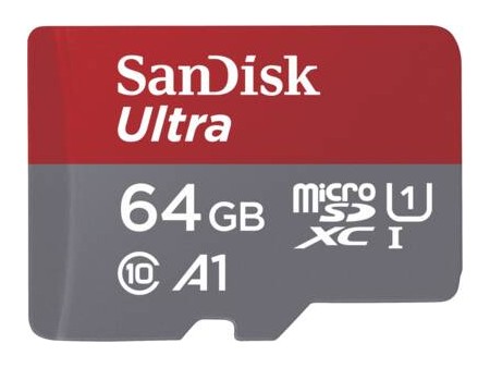 Ultra Android microSDXC 64GB 140MBs  Adapter