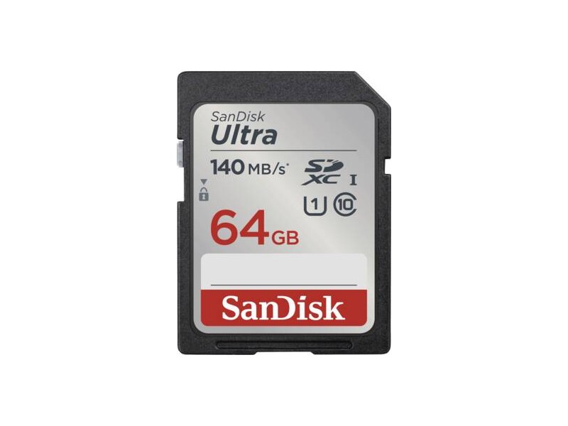 Ultra SDXC 64GB 140MBs UHSI