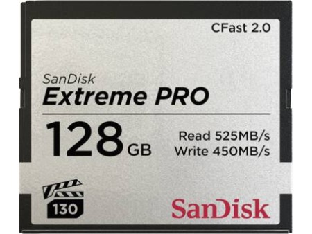 Extreme PRO CFAST 20 128GB 525MBs VPG130