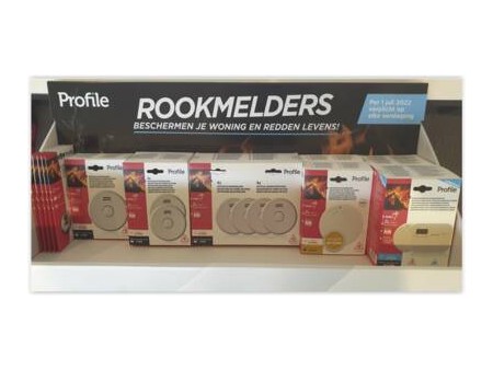 Display Rookmelder basic 80cm