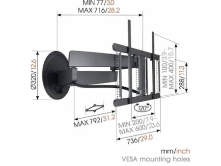 TVM 7675 MOTIONMOUNT