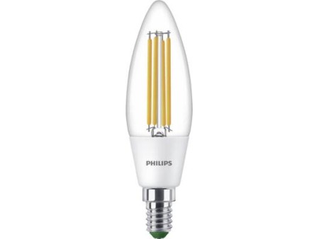 LED CLA 40W B35 E14 3000K CL UE 2PFSRT 2er Pack