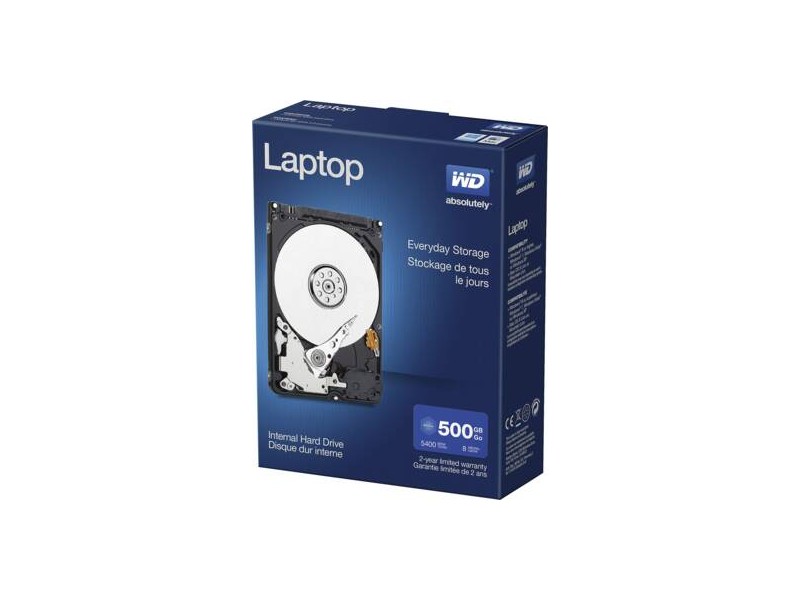 WD Blue Laptop 500GB Retail