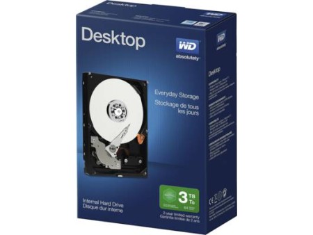 WD Blue Desktop 3TB Retail Kit