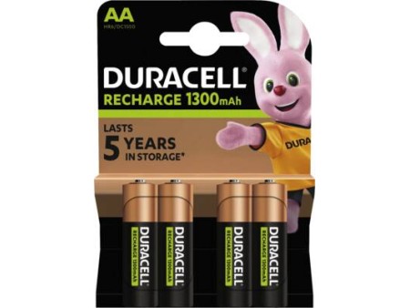 Rechargeable AA 1300mAh 4 stuks