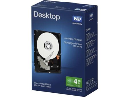 WD Blue Desktop 4TB Retail Kit