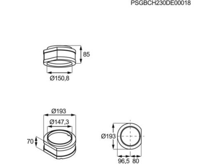 M8CKSL07 Geluidsdemper 7 cm