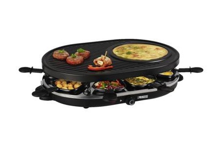 Raclette 8 Oval Grill Party