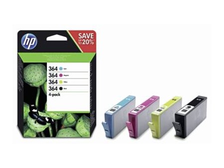 HP 364 ink multi 4pack bkcmy