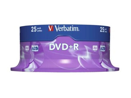 DVD+R/4.7GB 16x AdvAZO Spdl 25