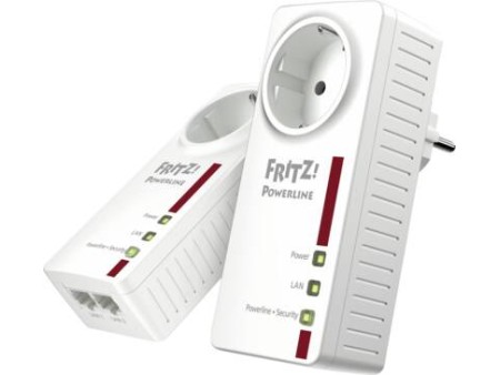 FRITZPowerline 1220E Set Edi Int No BE socket