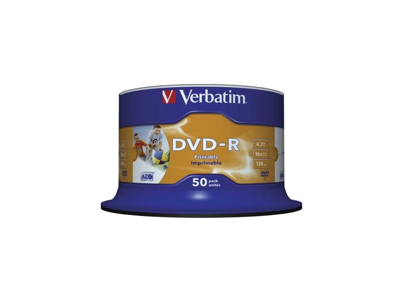 DVD-R/4.7GB 16xspd 50Spindle print