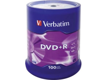 DVD+R/4.7GB 16xsp AdvancedAZO 100Spindle