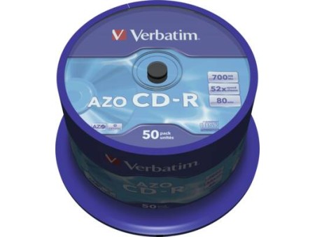 CD-R/700MB 80Min 52x SupAZO Spdl 50