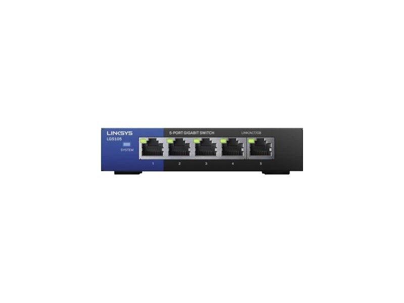 LGS105 5poorts Desktop Gigabitswitch