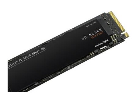 WD BLACK SN750 NVMe SSD 500GB