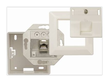 Datawandcontactdoos CAT 6A