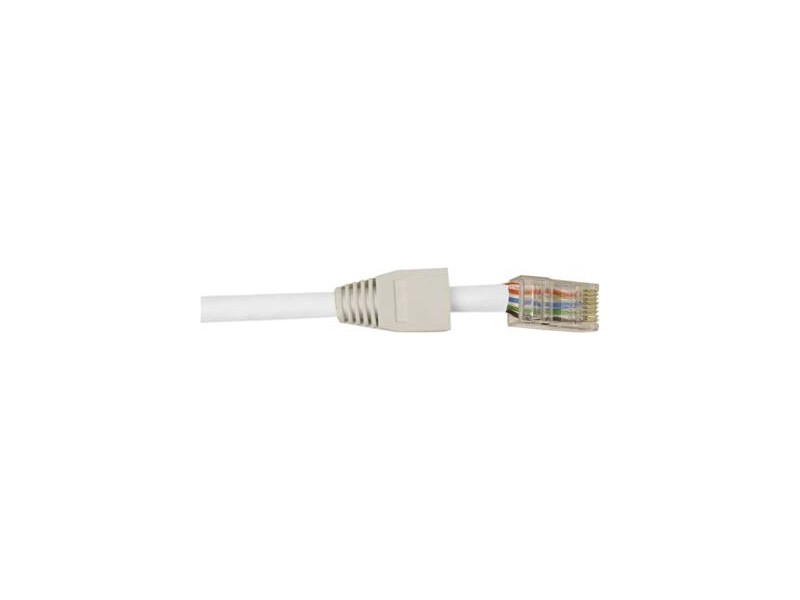 CAT 6 dataconnector RJ 45 met witte thule  10 stuks