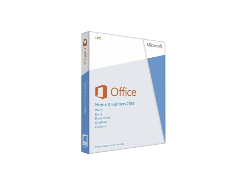 Microsoft Office Thuisgebruik  Zelfstandigen 2013 1PC