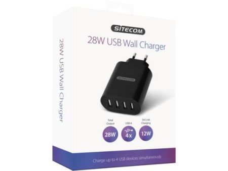 28W USB Wall Charger