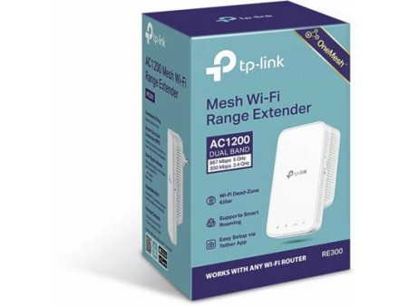 AC1200 Mesh WiFi Range Extender