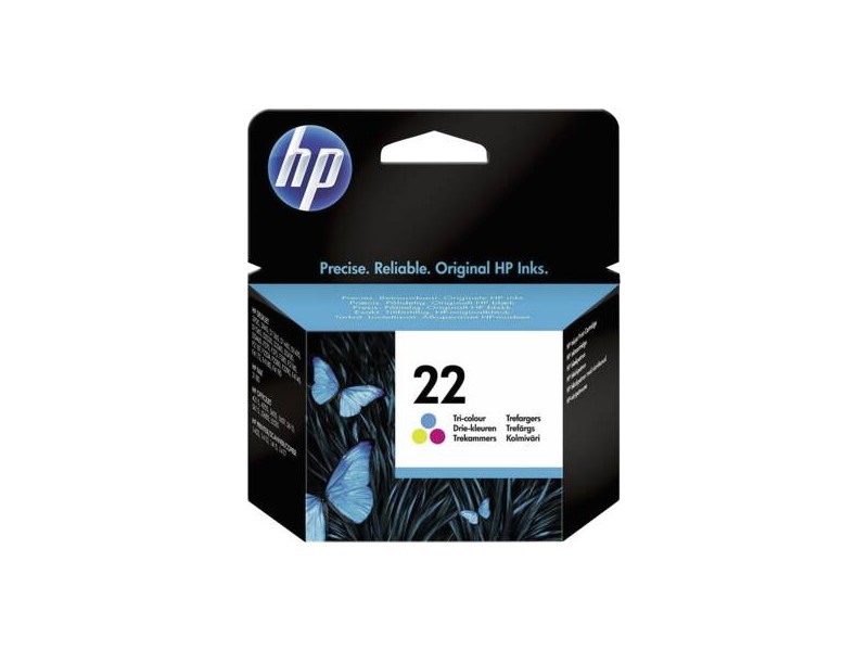 HP 22 ink color